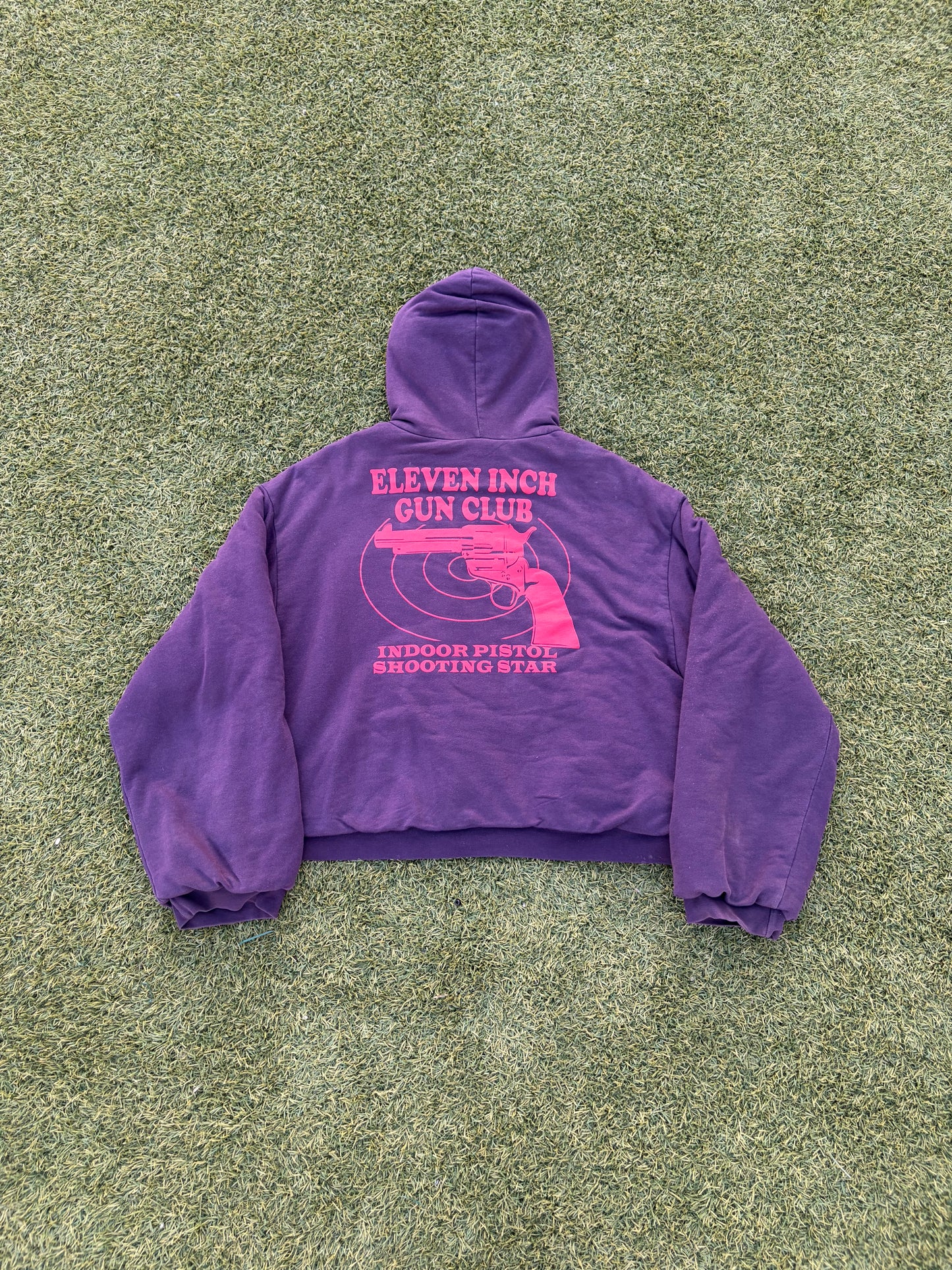 AW17 Vetements Eleven Inch Gun Club/Total F*cking Darkness Reversible Padded Cotton Bomber Jacket