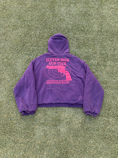 AW17 Vetements Eleven Inch Gun Club/Total F*cking Darkness Reversible Padded Cotton Bomber Jacket