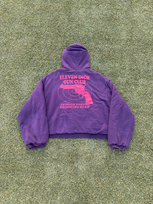 AW17 Vetements Eleven Inch Gun Club/Total F*cking Darkness Reversible Padded Cotton Bomber Jacket