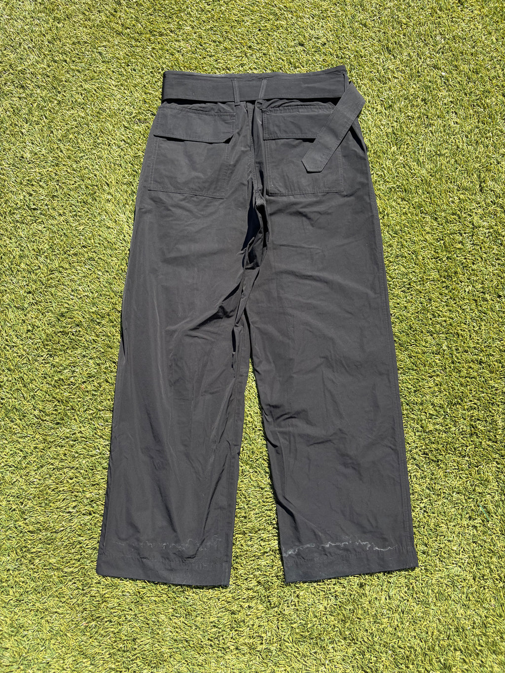 Dries Van Noten Polway Dual Zipper Nylon Mesh Pant
