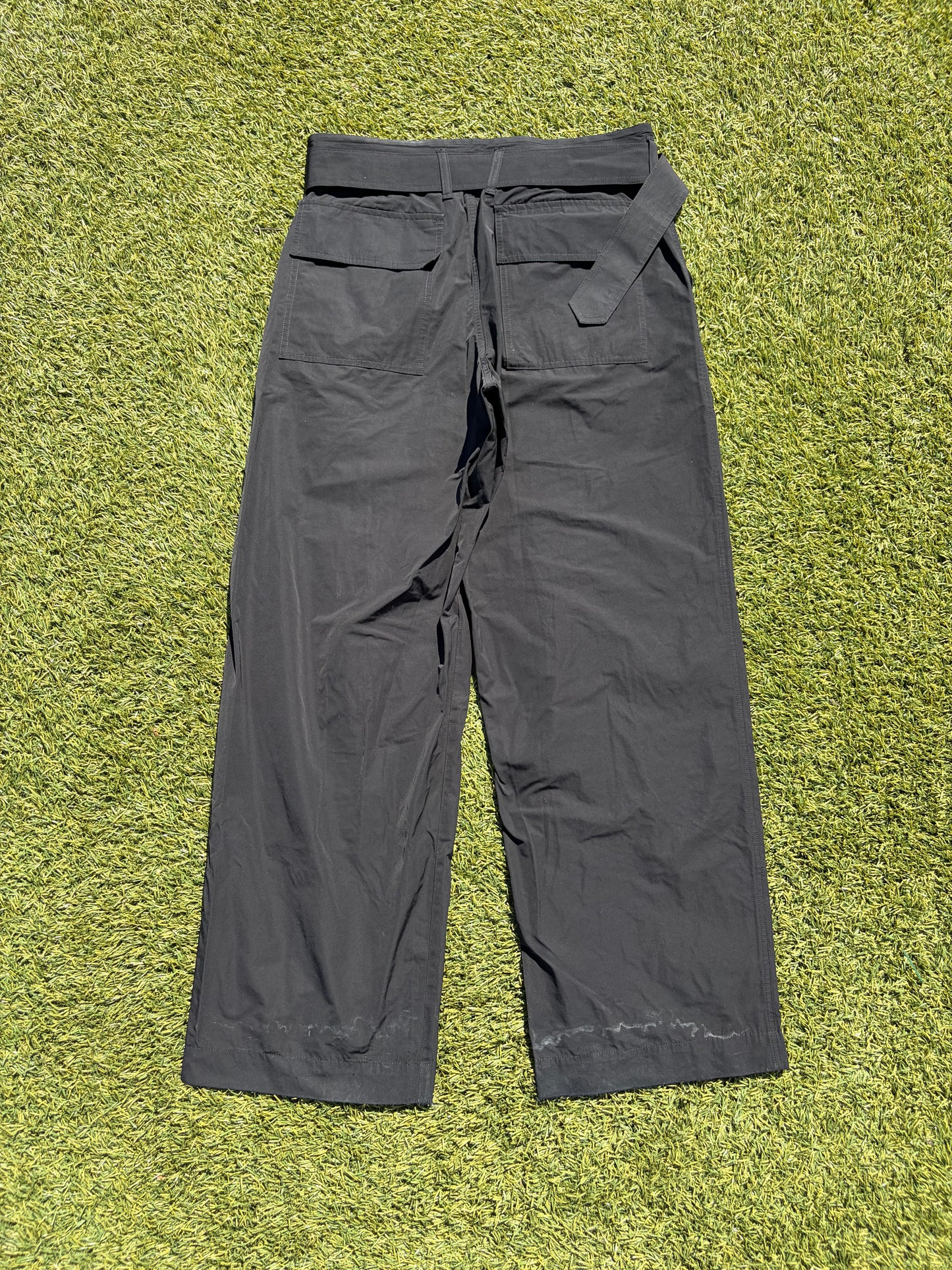 Dries Van Noten Polway Dual Zipper Nylon Mesh Pant