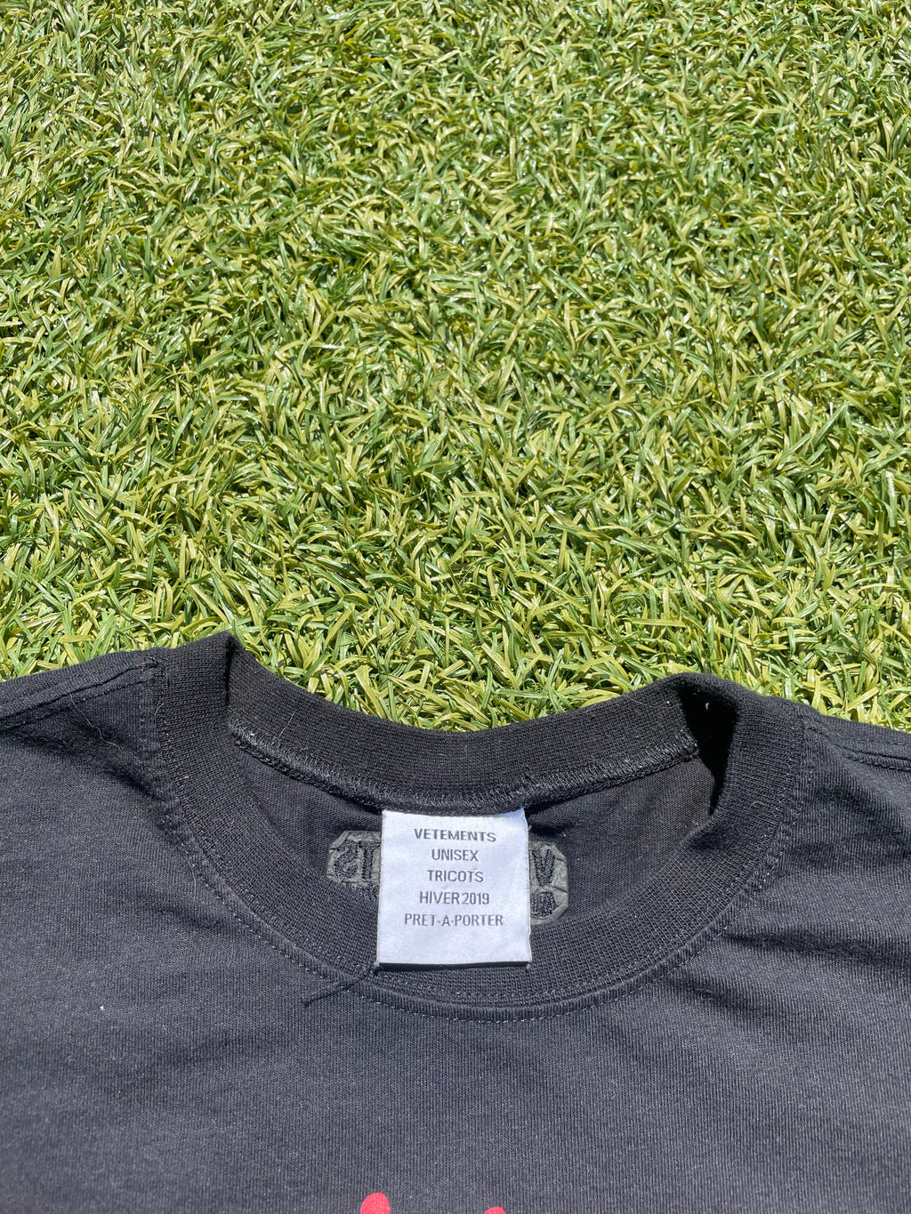FW19 Vetements ‘Worlds Best Dad China Great Wall’ T-Shirt