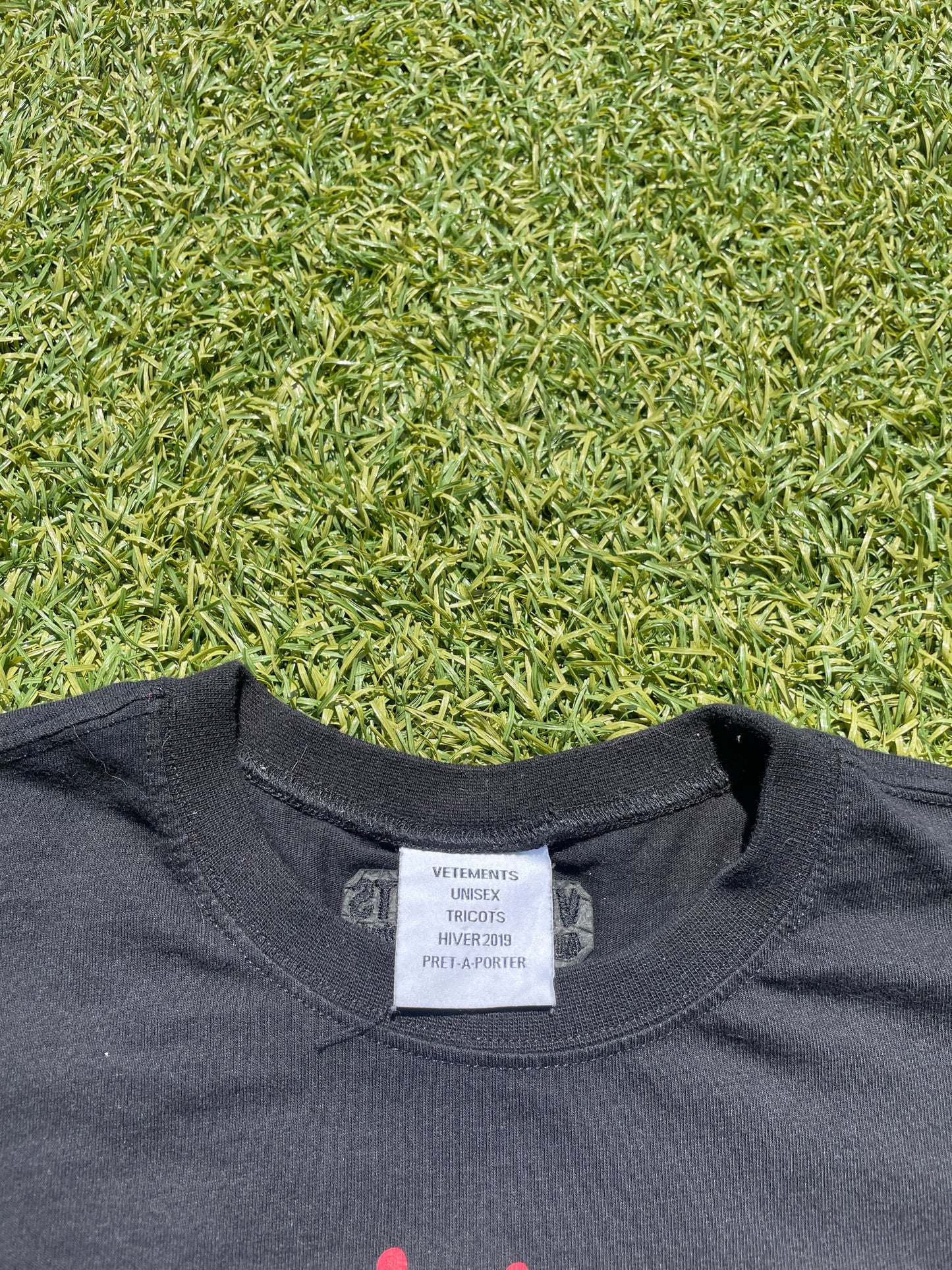 FW19 Vetements ‘Worlds Best Dad China Great Wall’ T-Shirt