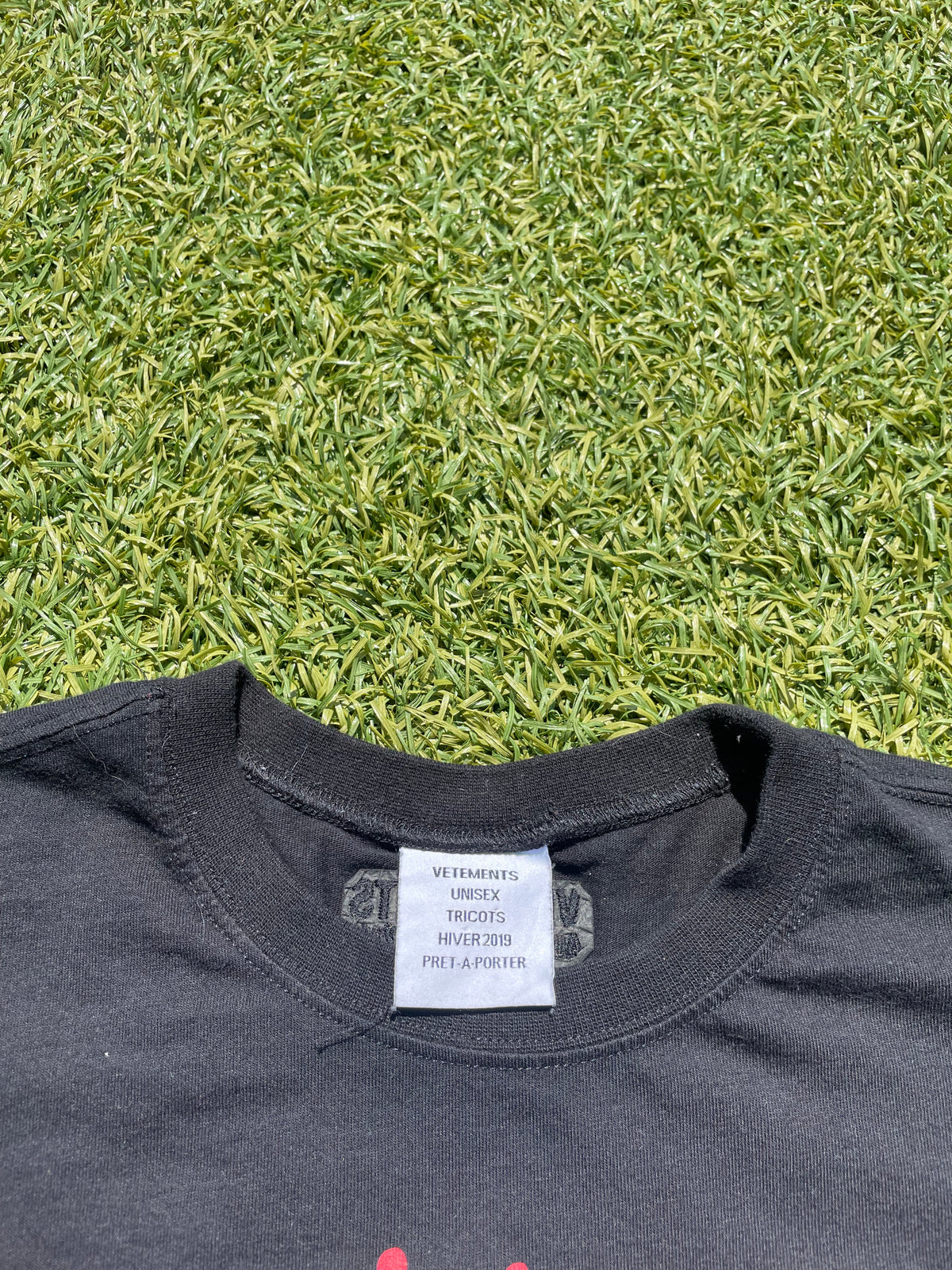 FW19 Vetements ‘Worlds Best Dad China Great Wall’ T-Shirt