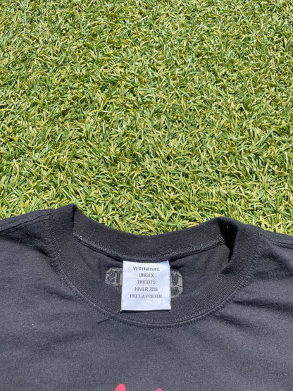 FW19 Vetements ‘Worlds Best Dad China Great Wall’ T-Shirt