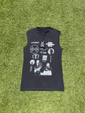 SS03 “Consumed” - Raf Simons Tattoo Sleeveless Tank Top