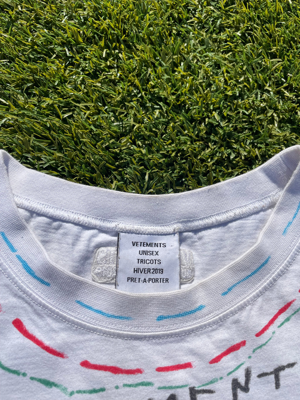 AW19 Vetements “Elephant In The Room” T-Shirt