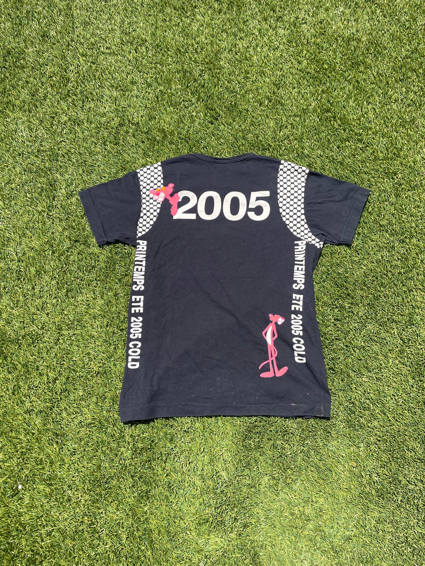 AD2009 Comme Des Garçons Homme Plus Pink Panther "ete" T-Shirt