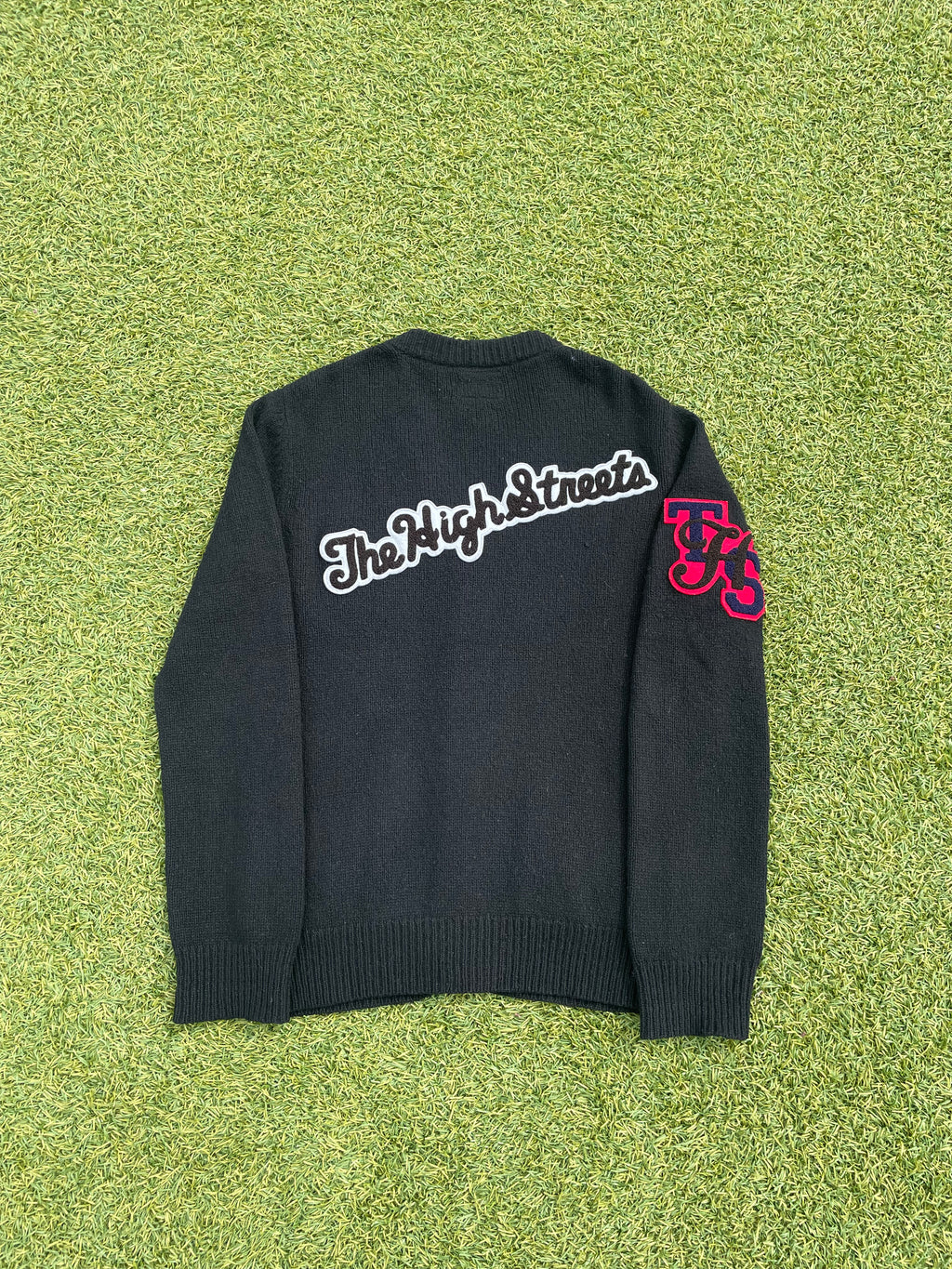 AW05 “The High Streets” - Number (N)ine Patchwork Wool Cardigan