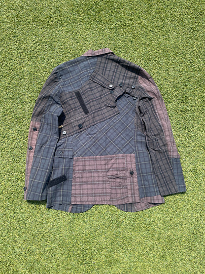 SS05 “But Beautiful ll” - Undercover Plaid Reconstructed Military Blazer