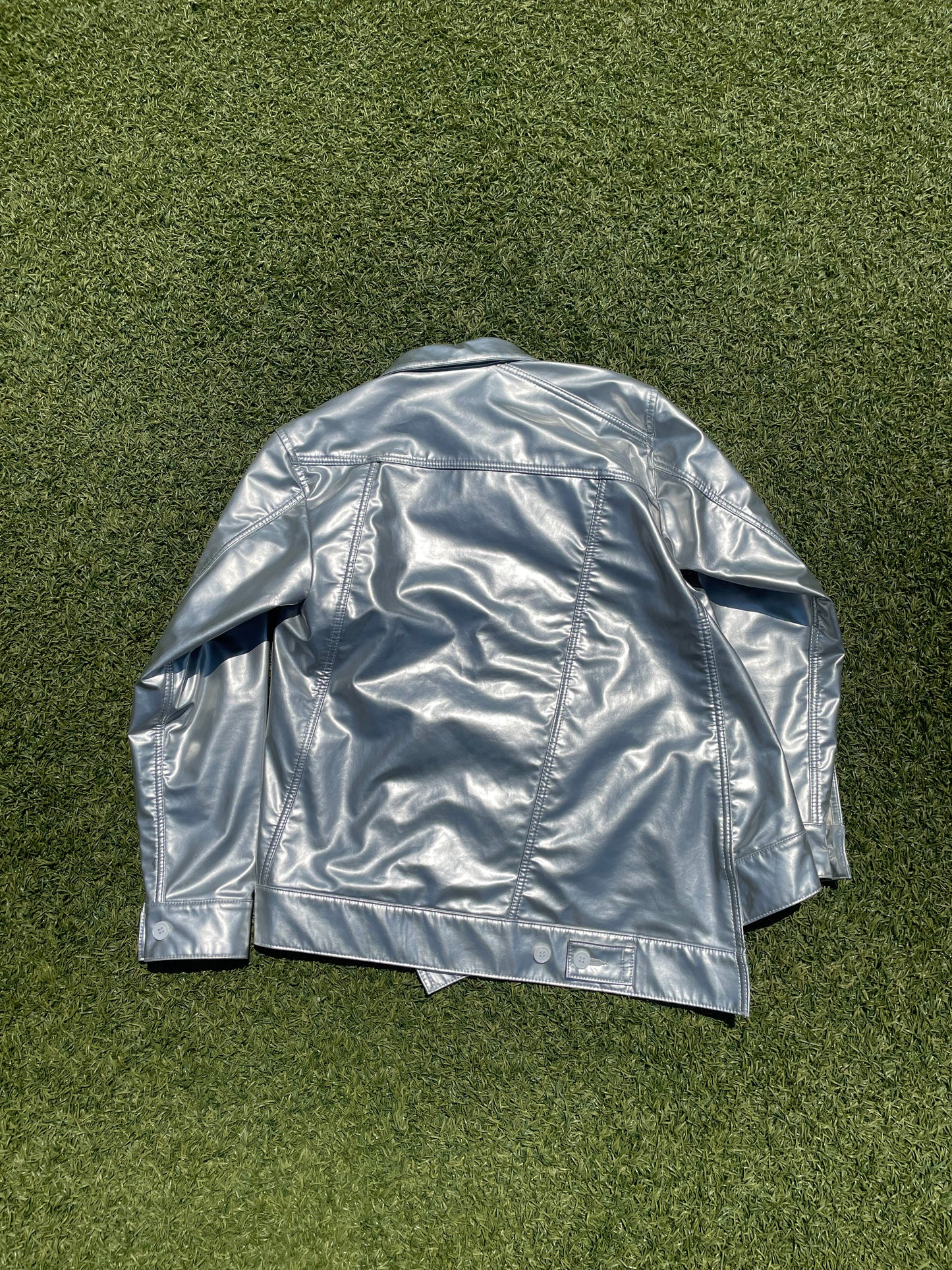 AD2018 Comme Des Garçons Silver Metallic Set