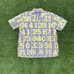 AD2002 Junya Watanabe All Over Print “Numbers” Button Up