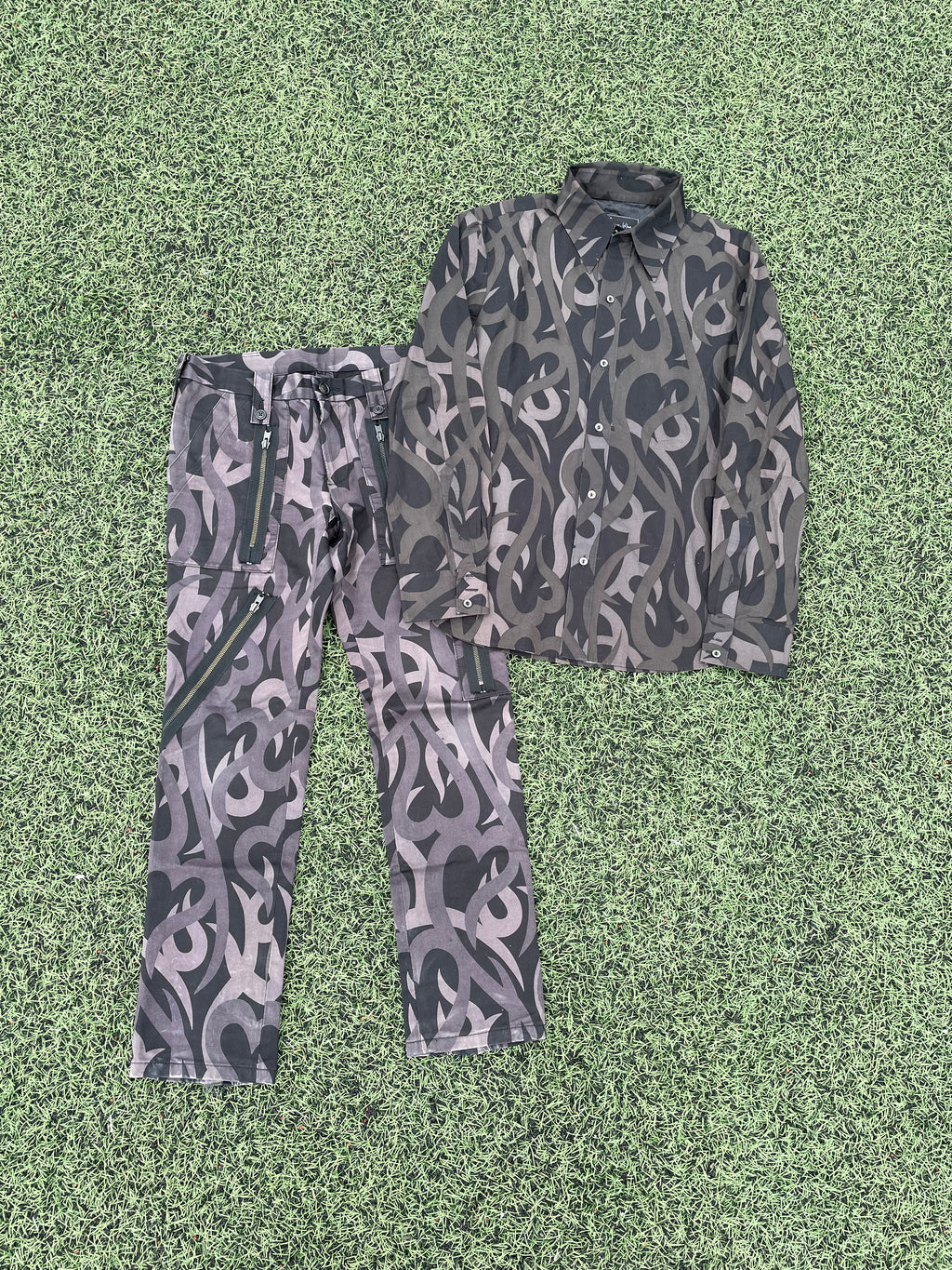 AW04 “Give Peace A Chance” - Number (N)ine Tribal Camo Set
