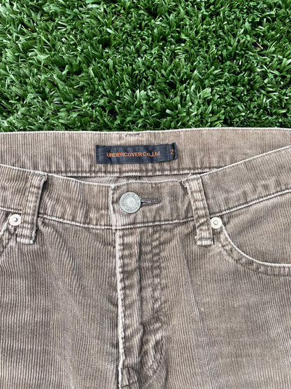 AW06 Guruguru - Undercover Insect Brown Corduroy Pant