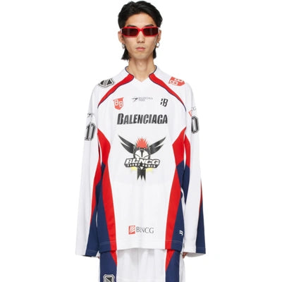 2020’ Balenciaga Hockey Logo Jersey