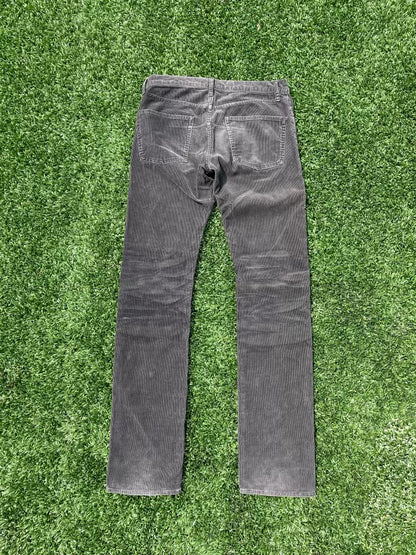 AW06 Guruguru - Undercover Insect Black Corduroy Pant