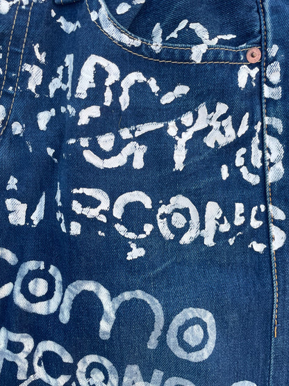 AD2003 Junya Watanabe X 10 Corso Como Paint Denim