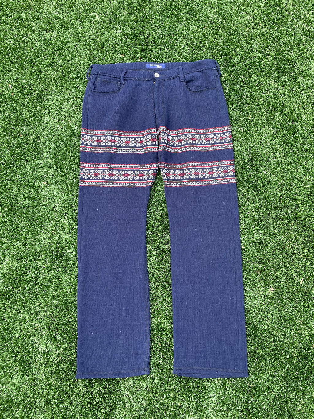AD2003 Junya Watanabe Nordic Knit Wool Set