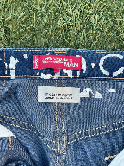 AD2003 Junya Watanabe X 10 Corso Como Paint Denim