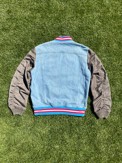 SS15 Phenomenon Reversible Hybrid Varsity Jacket