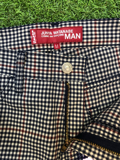 AD2005 Levi's x Junya Watanabe Plaid Pattern Pant