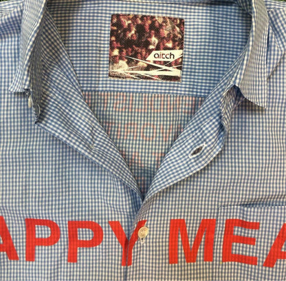 Aitch "Happy Meal" Poem Button Up