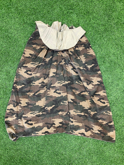 AD2005 CDG Camo Drop Crotch Shorts as