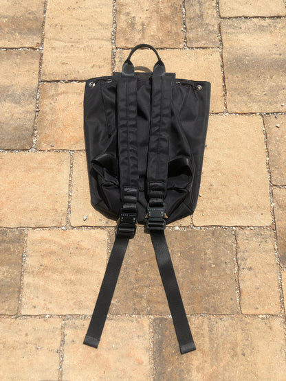 Alyx Tank Black Buckled Backpack