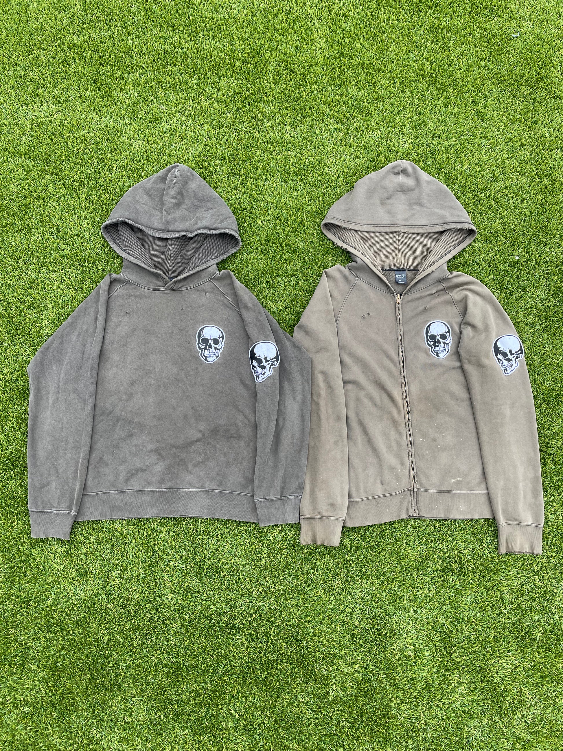 SS04 “Dream Baby Dream” - Number (N)ine Double Skull Hoodie SS04 “Dream Baby Dream” - Number (N)ine Double Skull Hoodie