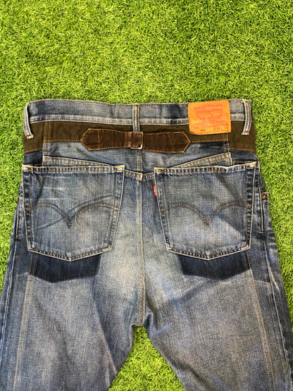 AD2010 Levi's x Junya Watanabe Double Waist Reconstructed Denim