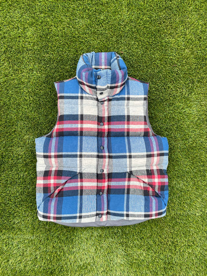 Number (N)ine Plaid Puffer Vest