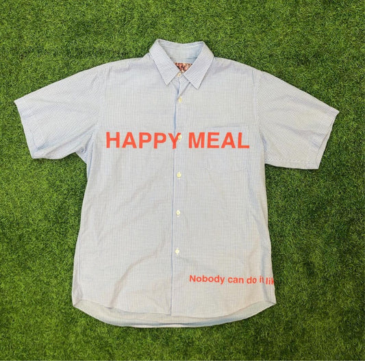 Aitch "Happy Meal" Poem Button Up