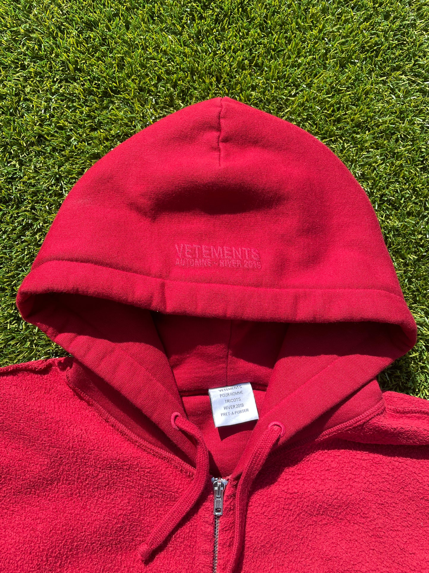 Inside-Out Fitted Hoodie by Vetements- La Garçonne