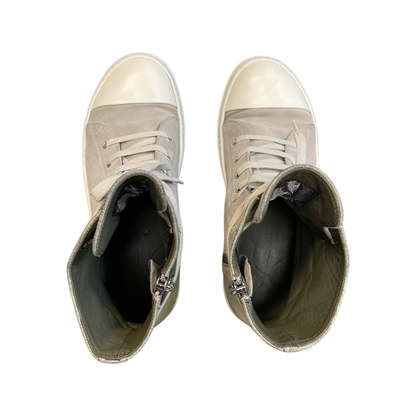 Rick Owens DRKSHDW Grey Ramones High-Top Sneakers