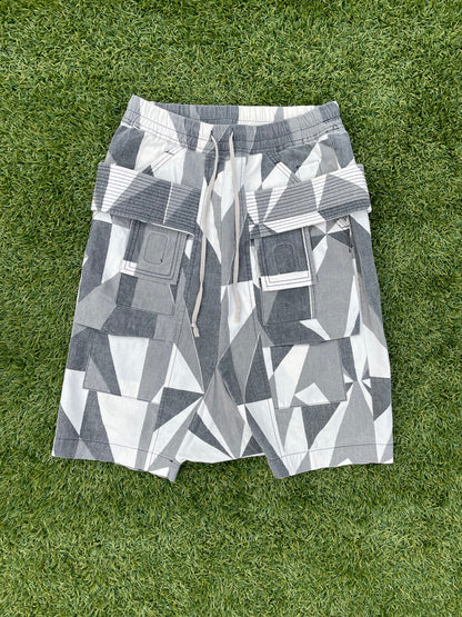 SS13 Rick Owens Geometric Pod Shorts