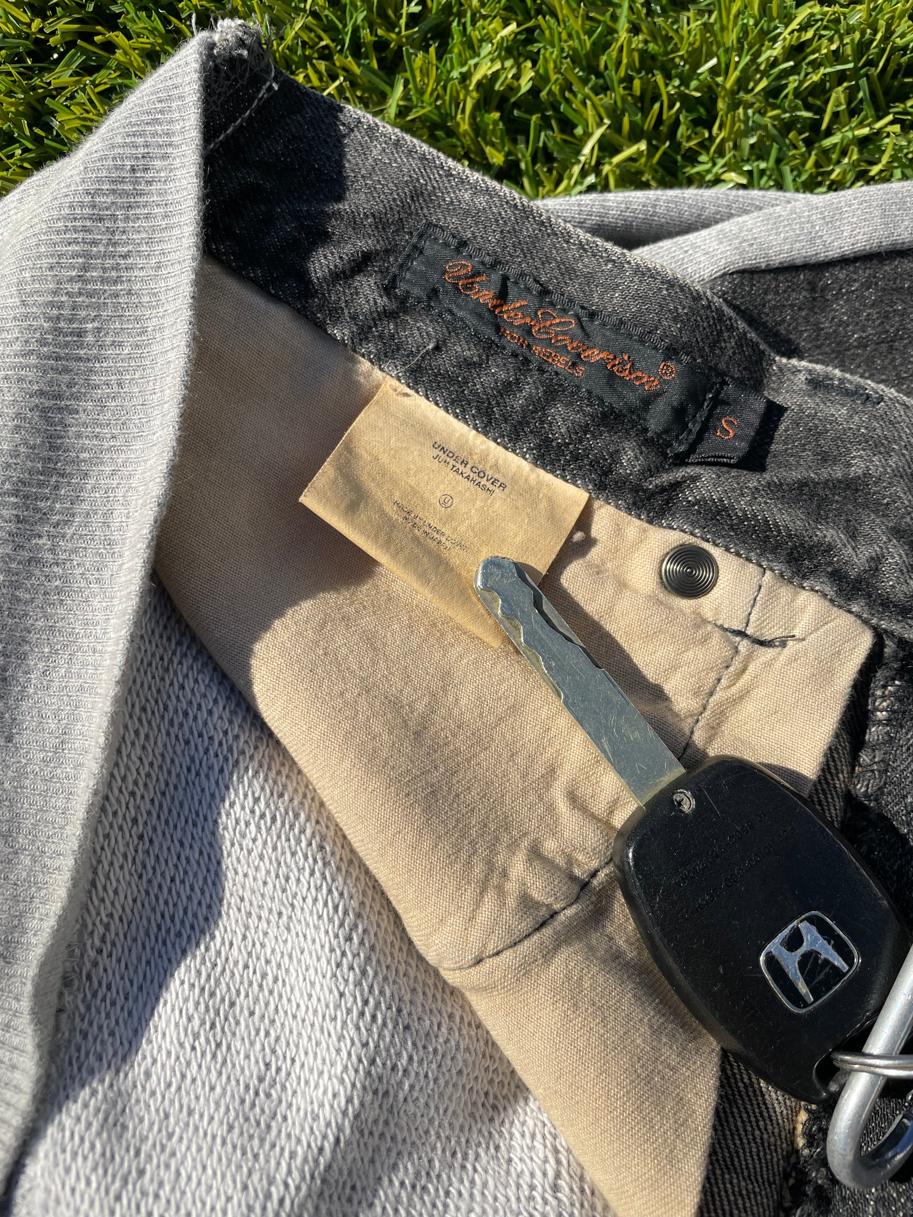 AW02 "Witch Cells Division" Undercover 'REBELGOD' Hybrid Denim
