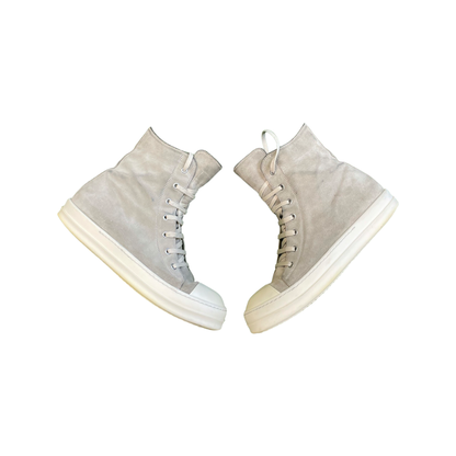 Rick Owens DRKSHDW Grey Ramones High-Top Sneakers