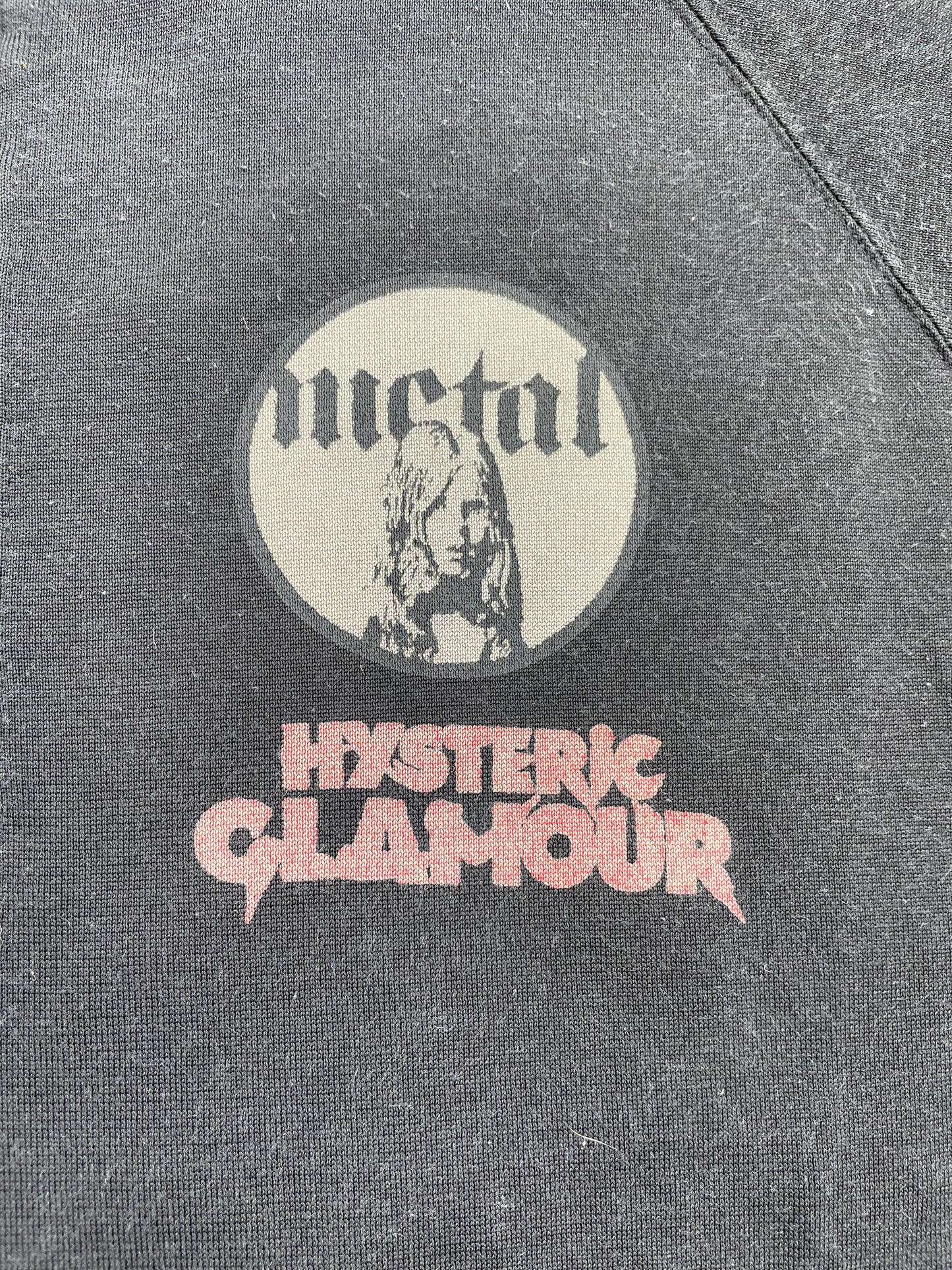 Hysteric Glamour “Metal” Zip Up Sweater