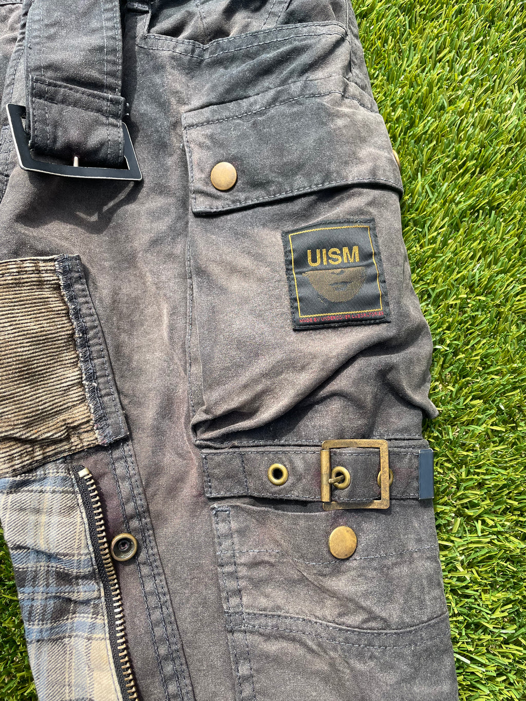 AW08 Undercover Wax Cargo Oil Bondage Cargo Pant