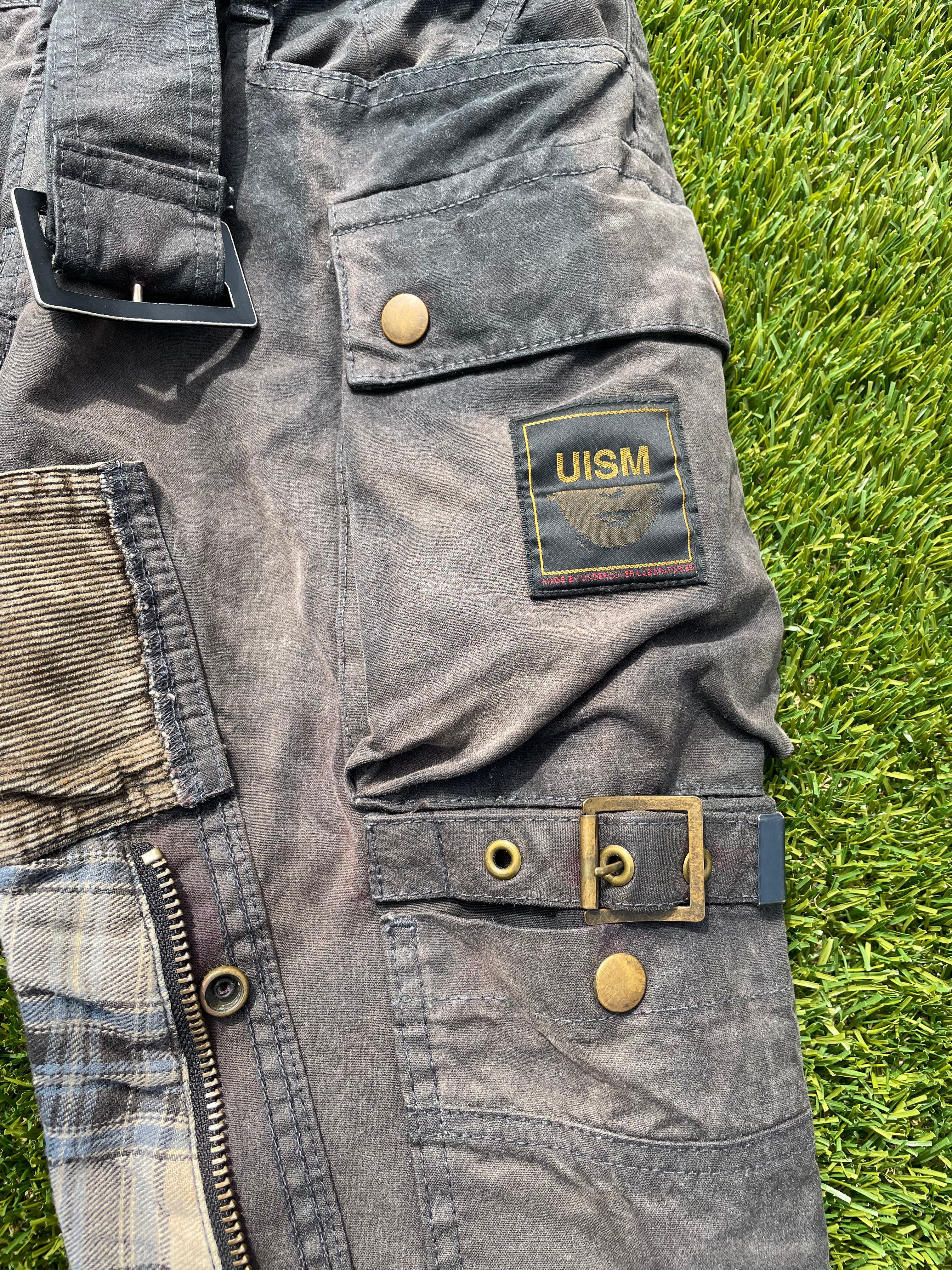 AW08 Undercover Wax Cargo Oil Bondage Cargo Pant