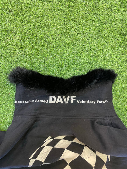 AW/01-02 “D.A.V.F” - Undercover Rabbit Fur Jacket