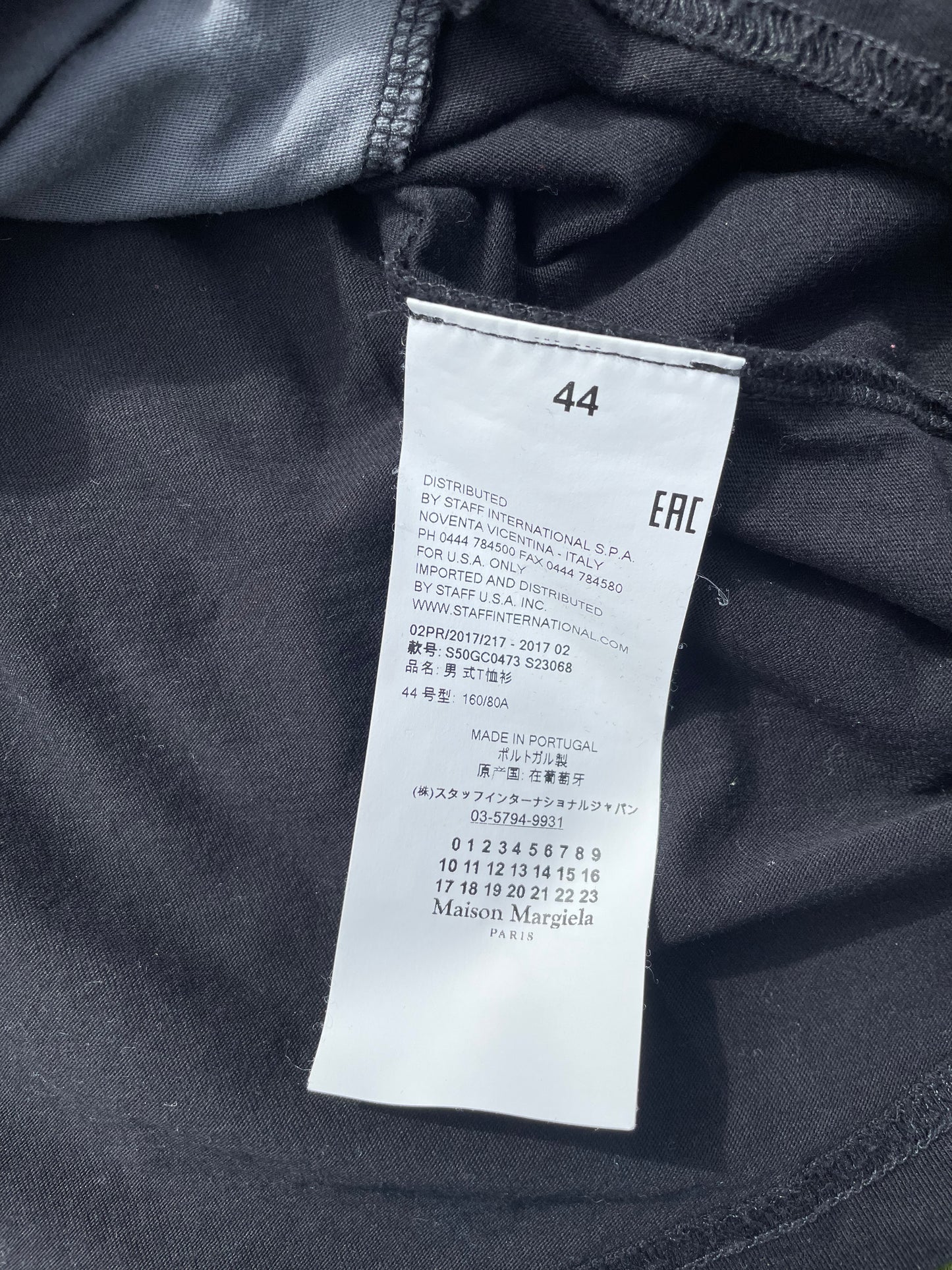 Maison Margiela Reconstructed Graphic T-Shirt