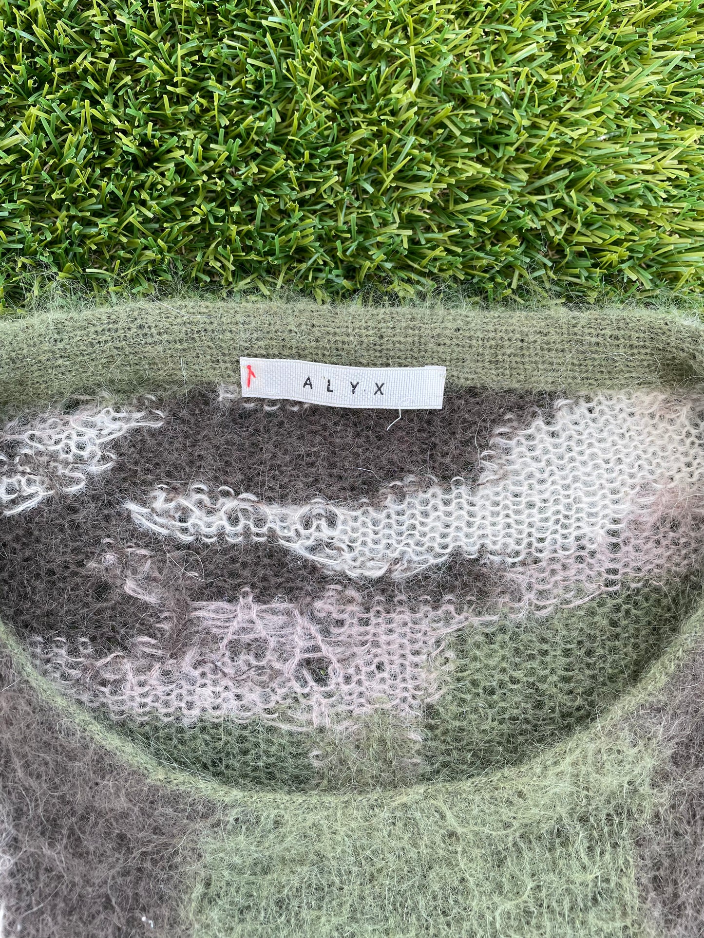1017 ALYX 9SM Briar Mohair Knitted Sweater