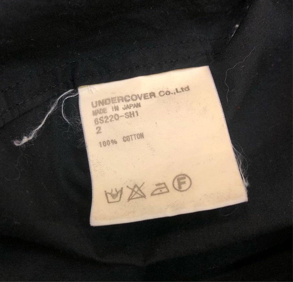 SS06 Undercover Klaus Zamiang Button Up