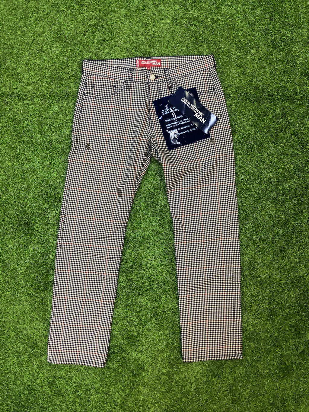 AD2005 Levi's x Junya Watanabe Plaid Pattern Pant