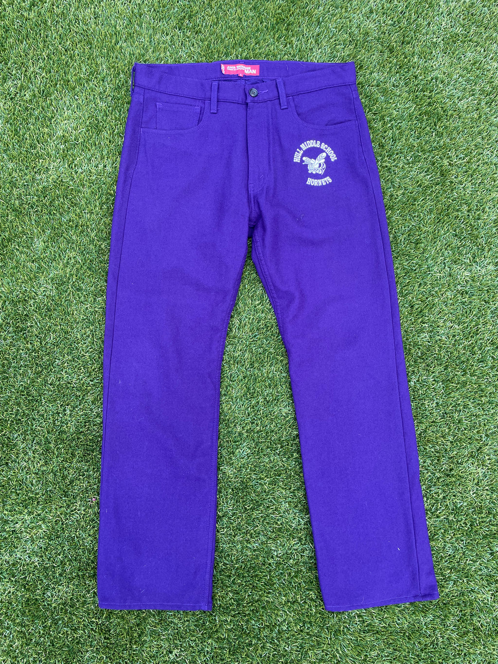 AD2002’ Junya Watanabe X Levi’s “Hulls Middle School” Wool Trousers 🐝
