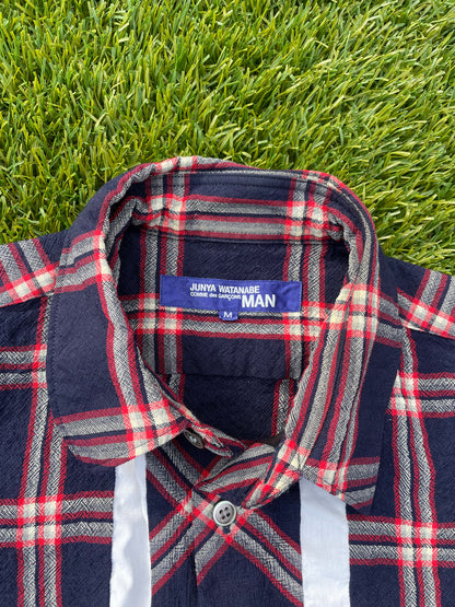 AD2002 Junya Watanabe Cross Plaid Wool Flannel