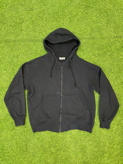 Issey Miyake Care Label Zip Up Hoodie