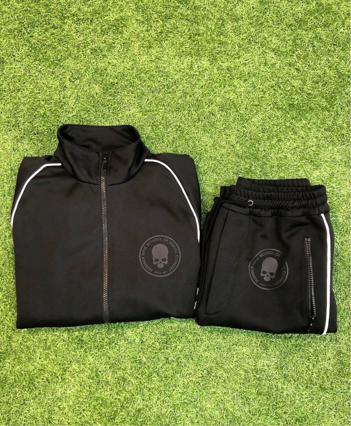 2001 Number (N)ine School Of Comedy Visual Tracksuit
