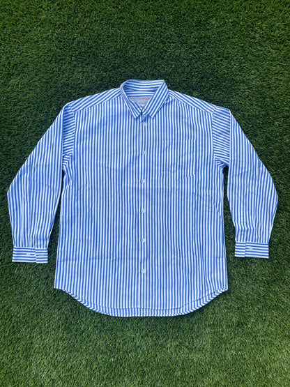 SS1999 Relief - Undercover Groupie Pinstripe Button Up